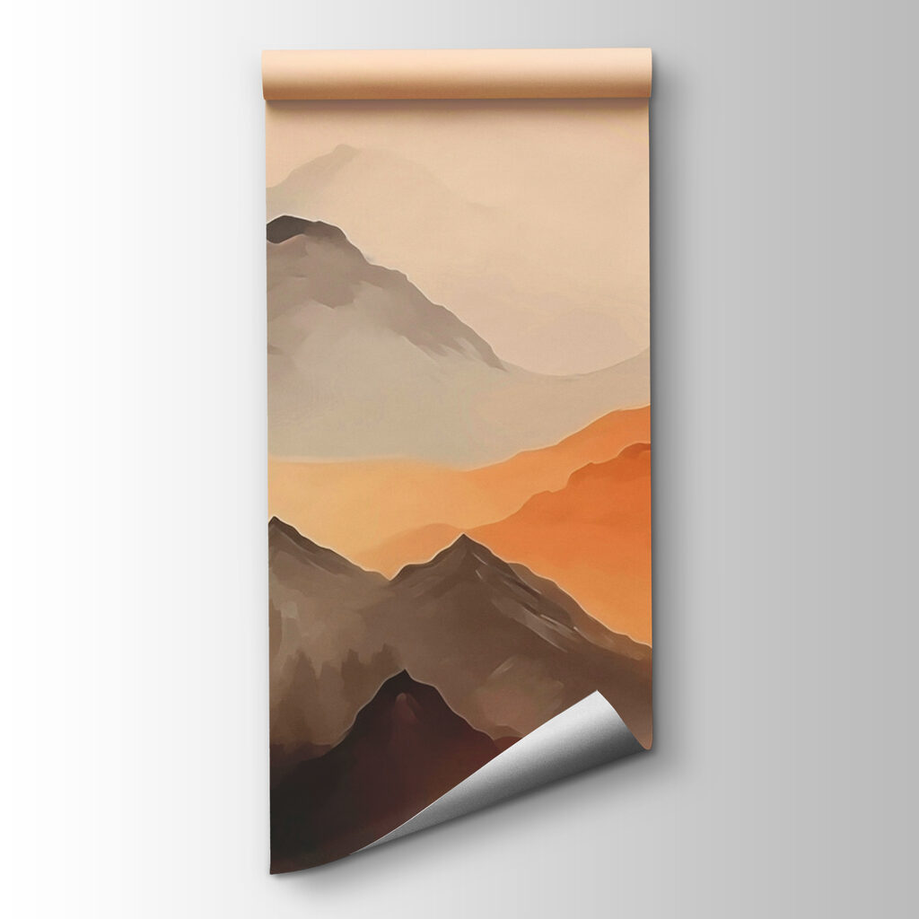 Montagne al tramonto — vista del prodotto