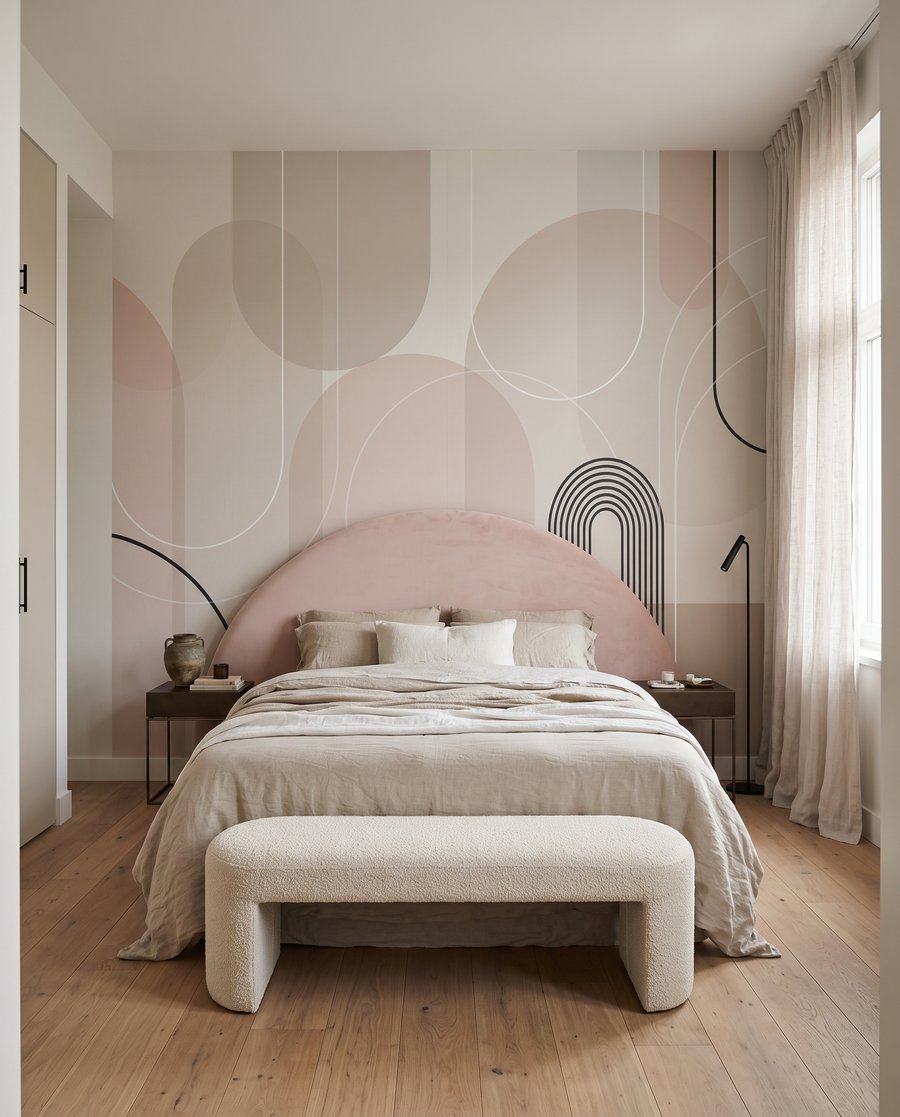 Archi con cerchi pastello — ambiente 2