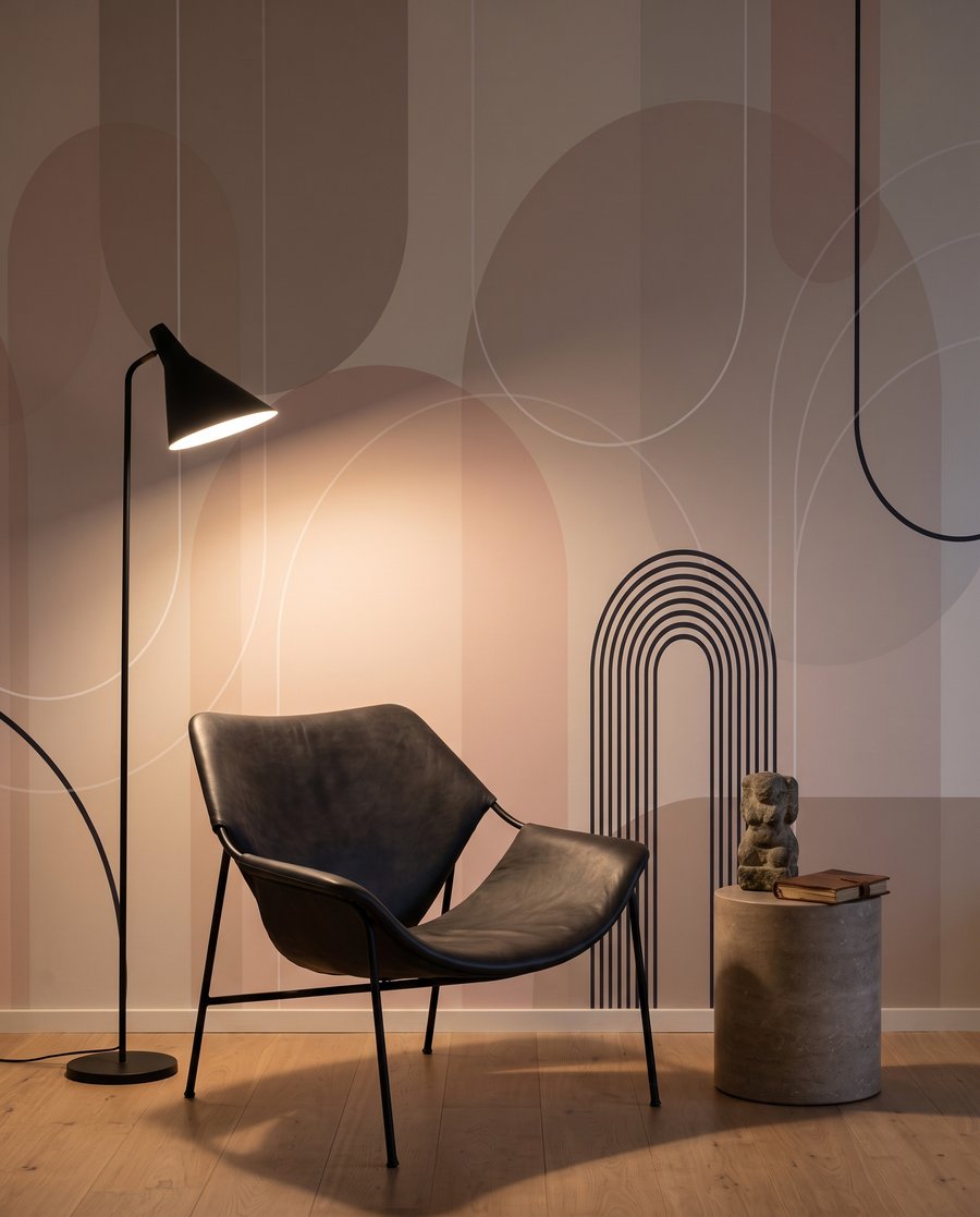 Archi con cerchi pastello — ambiente 6