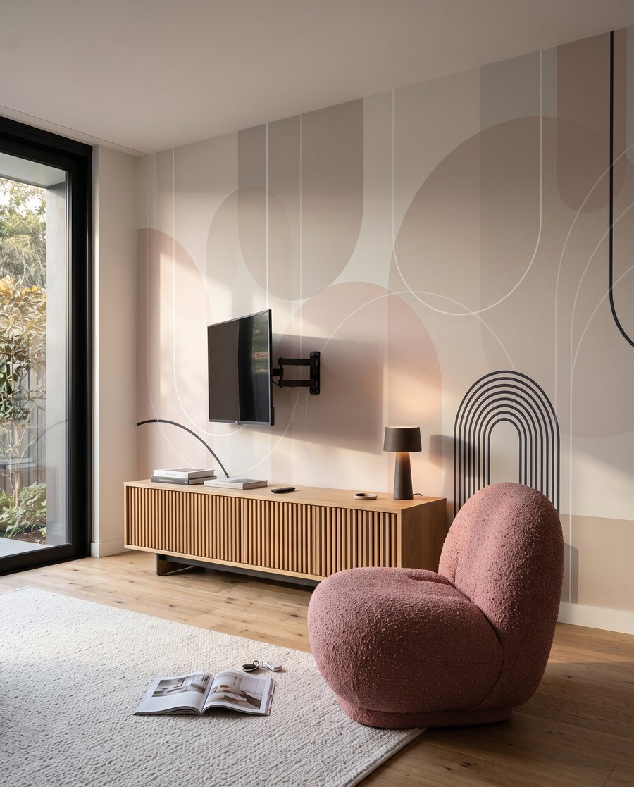 Archi con cerchi pastello — ambiente 7