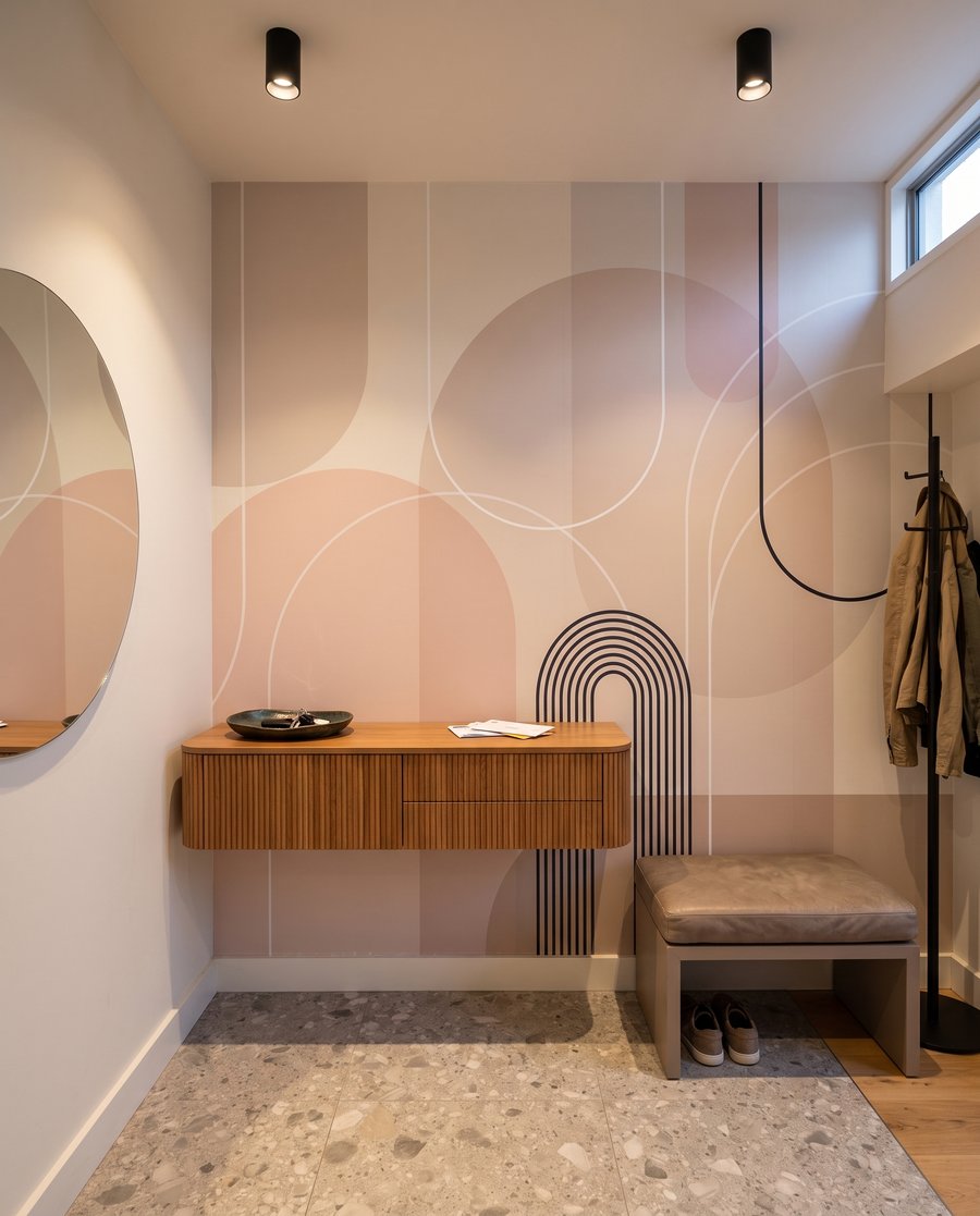 Archi con cerchi pastello — ambiente 9