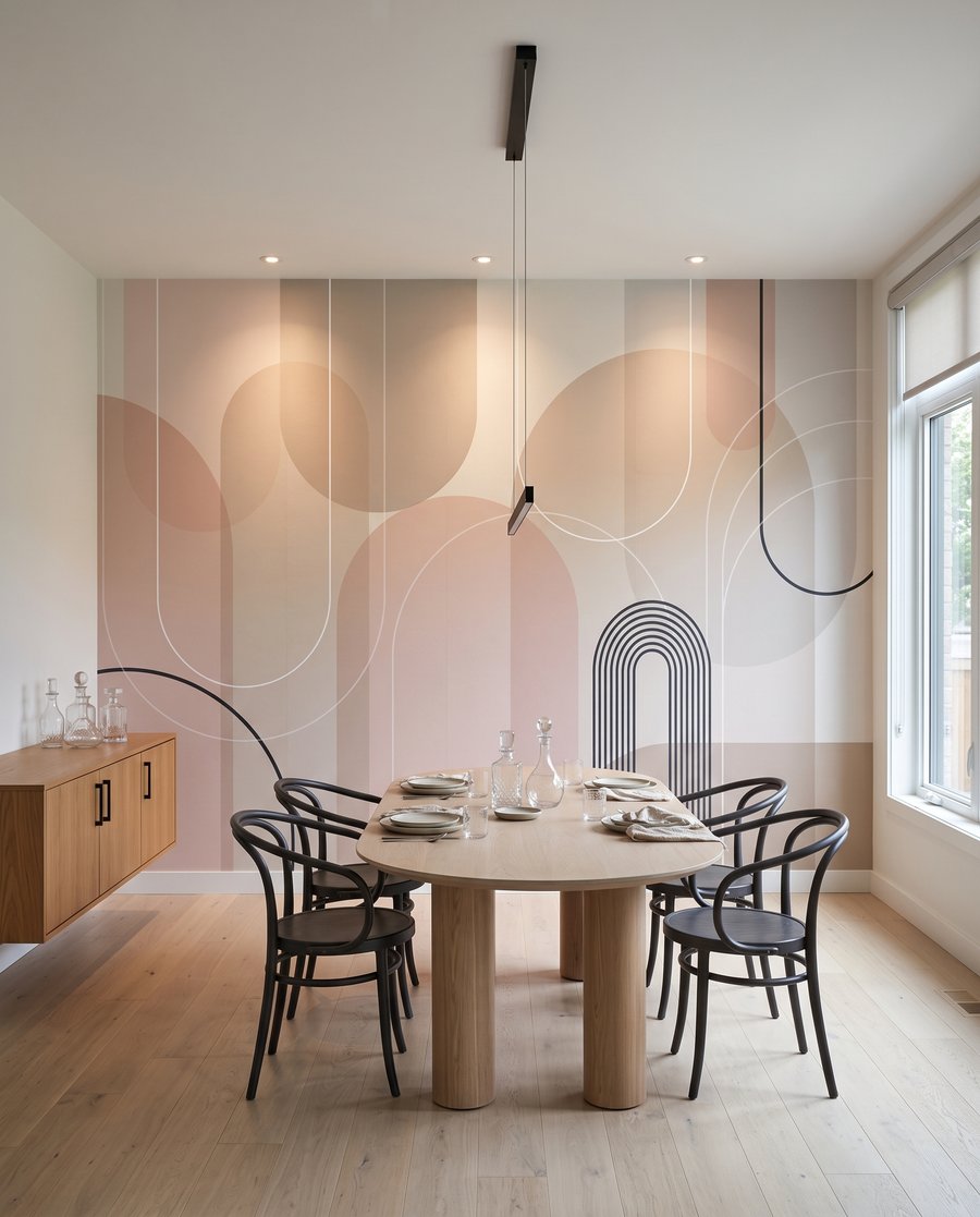 Archi con cerchi pastello — ambiente 10