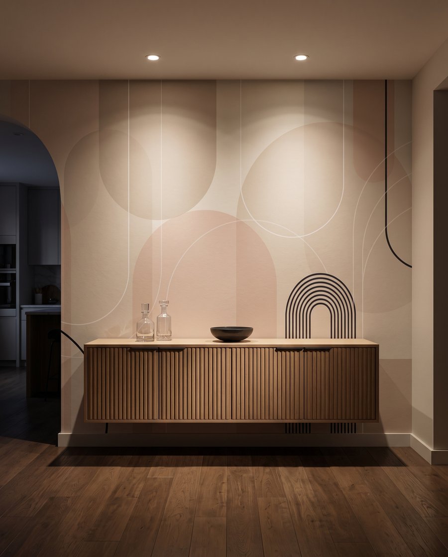 Archi con cerchi pastello — ambiente 11