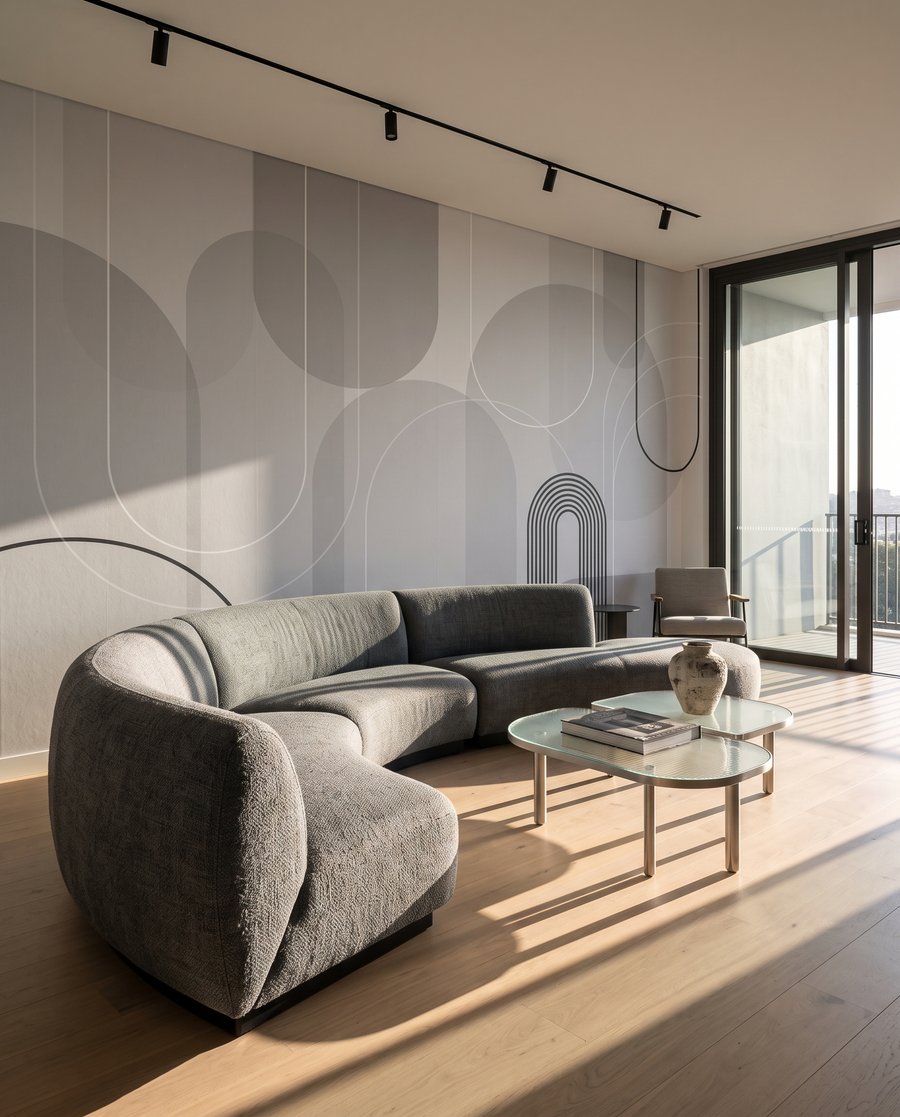 Archi con cerchi pastello — ambiente 3