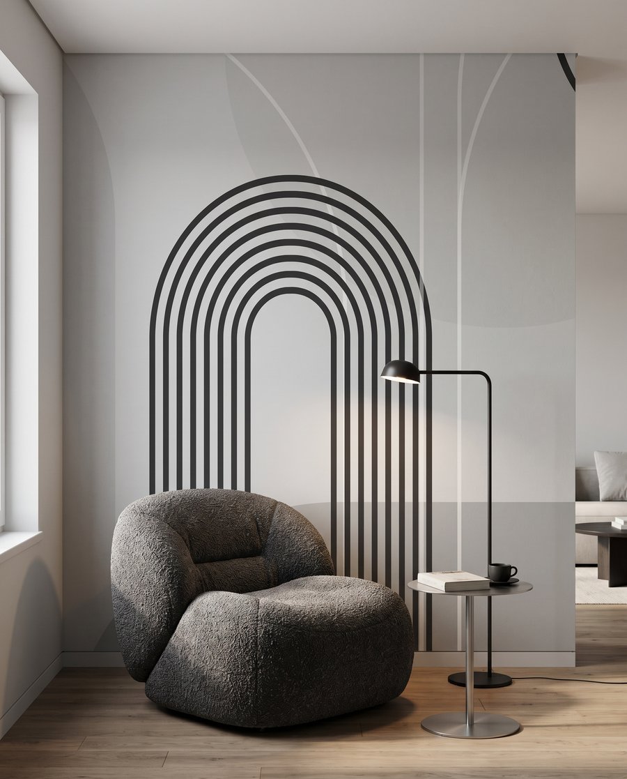 Archi con cerchi pastello — ambiente 4