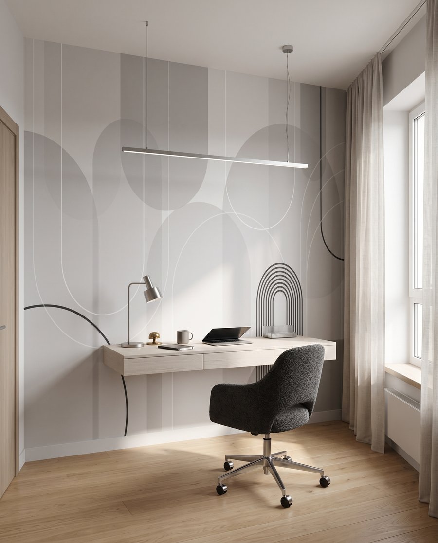 Archi con cerchi pastello — ambiente 8