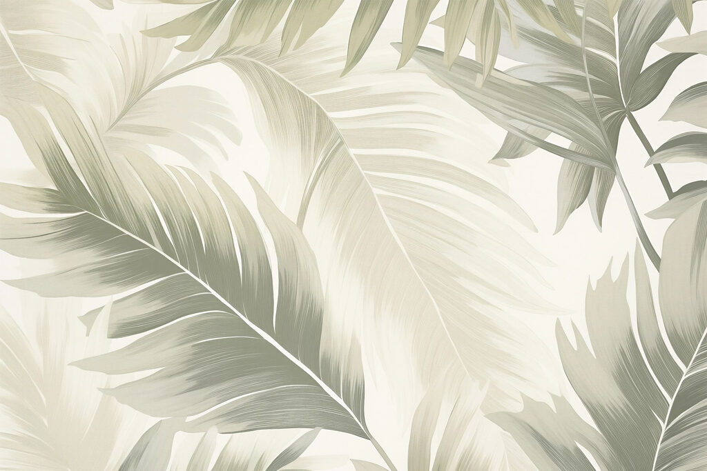Foglie di banano chiare — design completo
