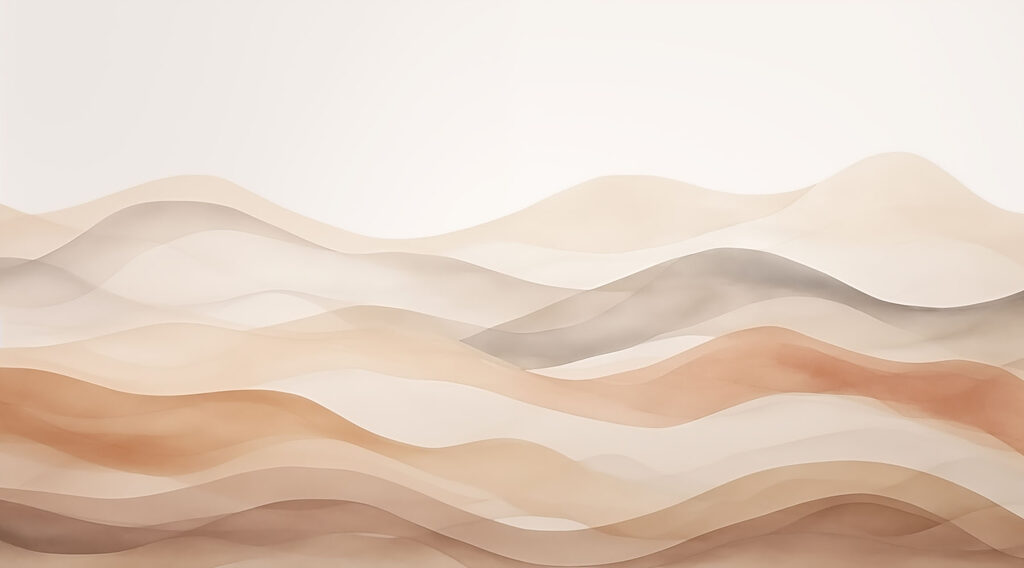 Dolci colline color sabbia — design completo