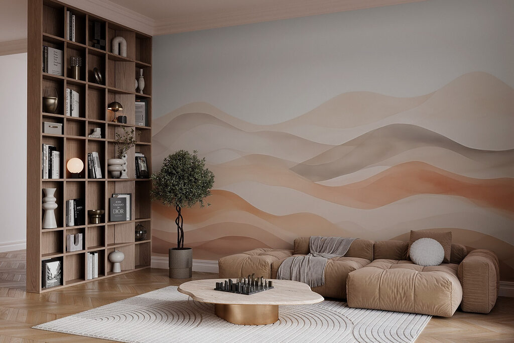 Dolci colline color sabbia — ambiente 2