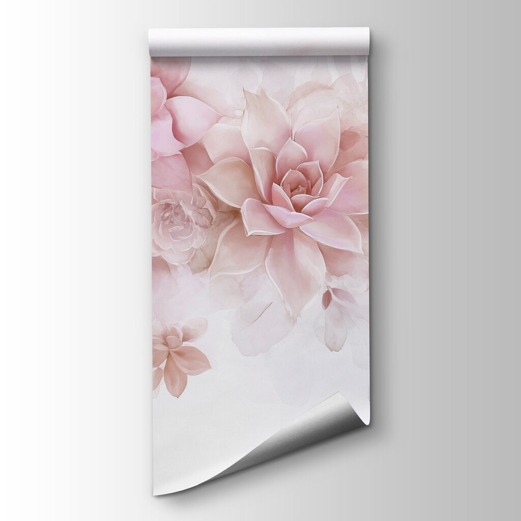 Fiori rosa a rosetta — vista del prodotto