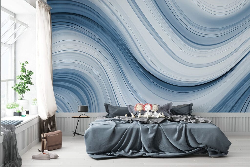 Bande crema fluenti — ambiente 2