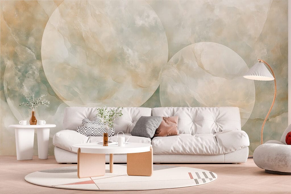Cerchi di luce soffusa — ambiente 5