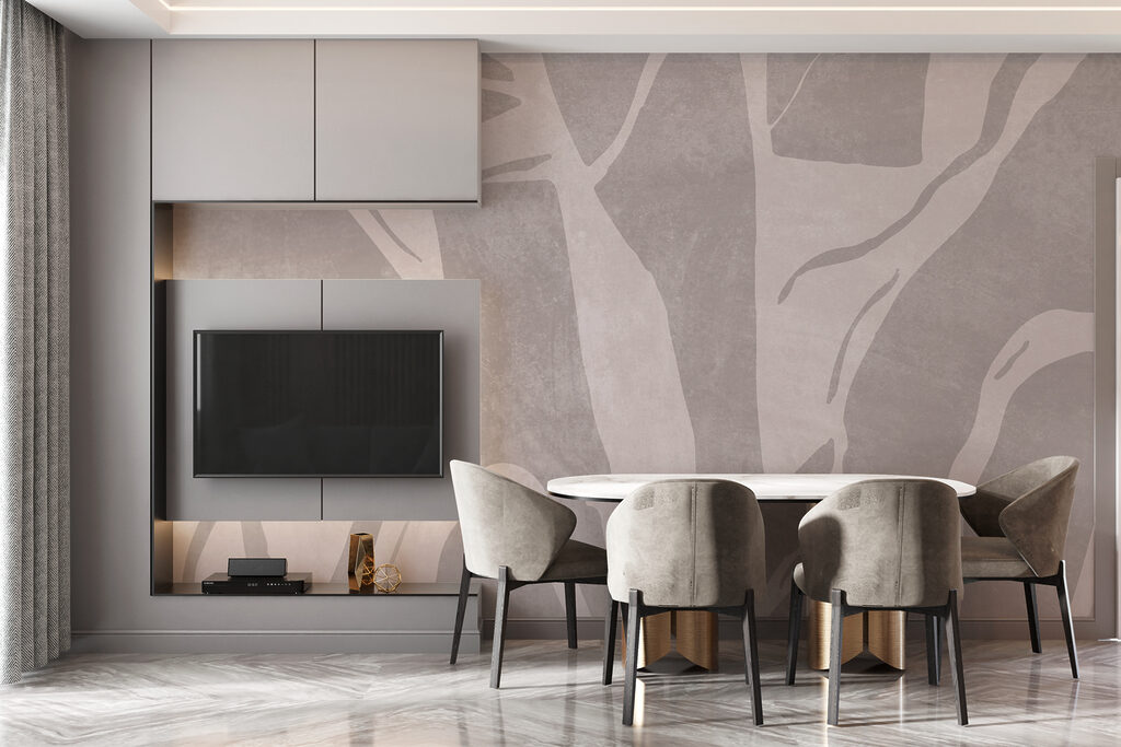 Tronchi chiari stilizzati — ambiente 3