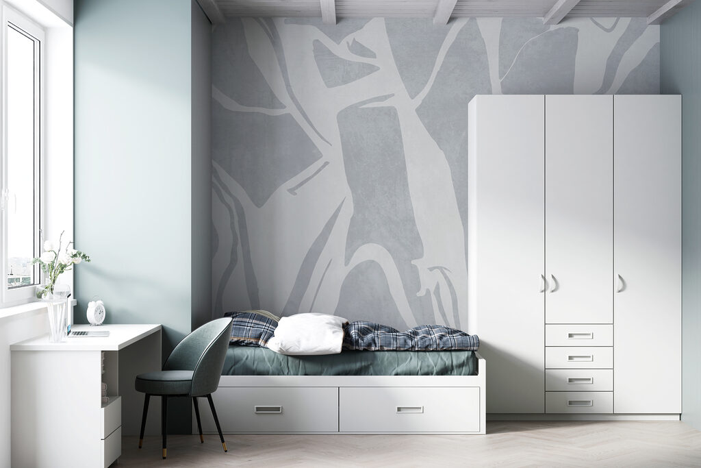 Tronchi chiari stilizzati — ambiente 3