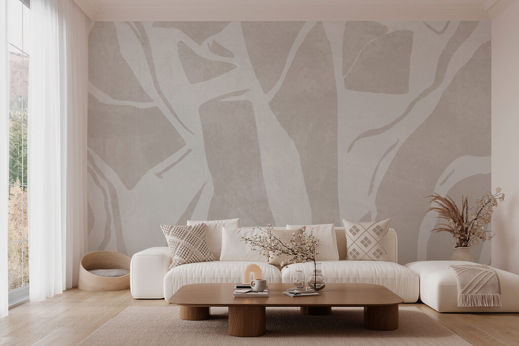 Tronchi chiari stilizzati — ambiente 2