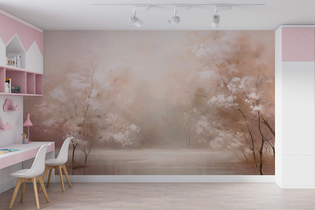 Alberi fioriti sull’acqua — ambiente 2
