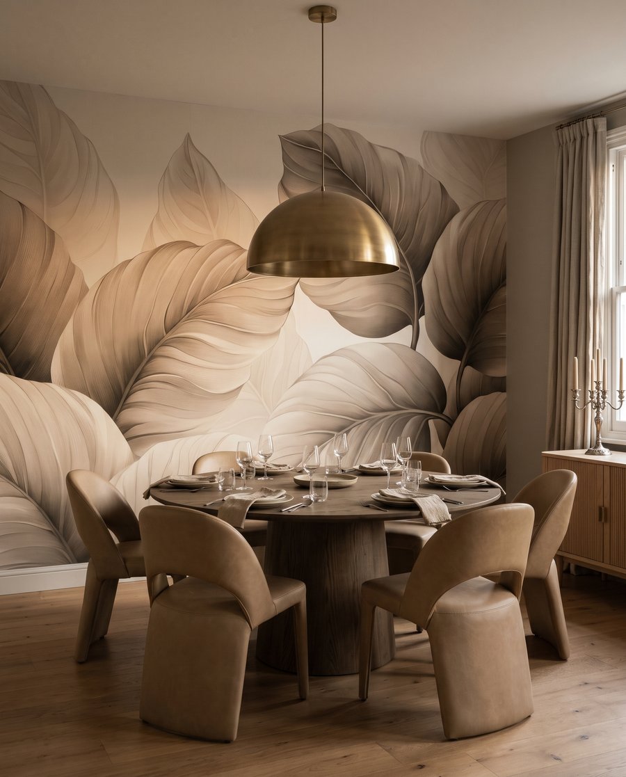 Foglie chiare con nervature — ambiente 7