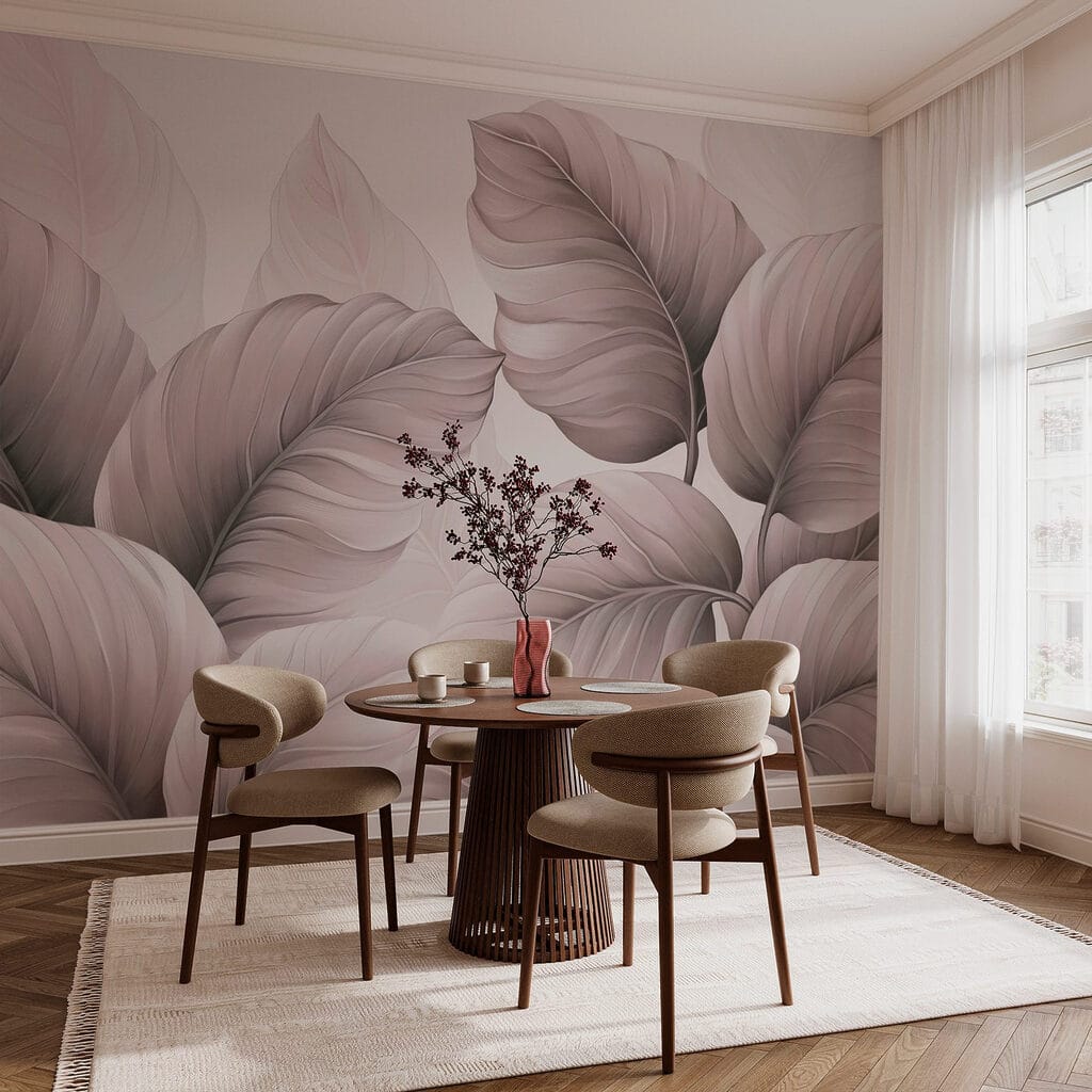 Foglie chiare con nervature — ambiente 2