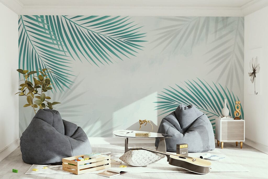Palme dorate dagli angoli — ambiente 1
