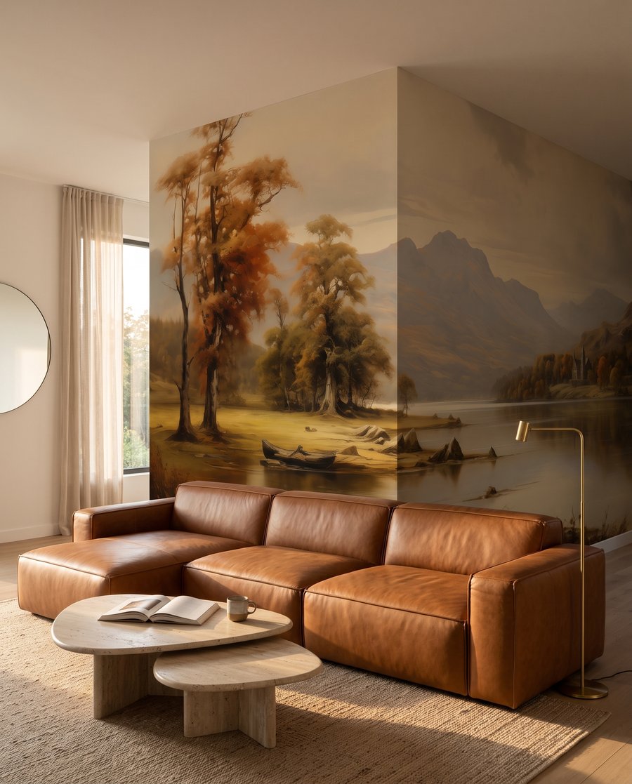 Barche sul lago d’autunno — ambiente 4