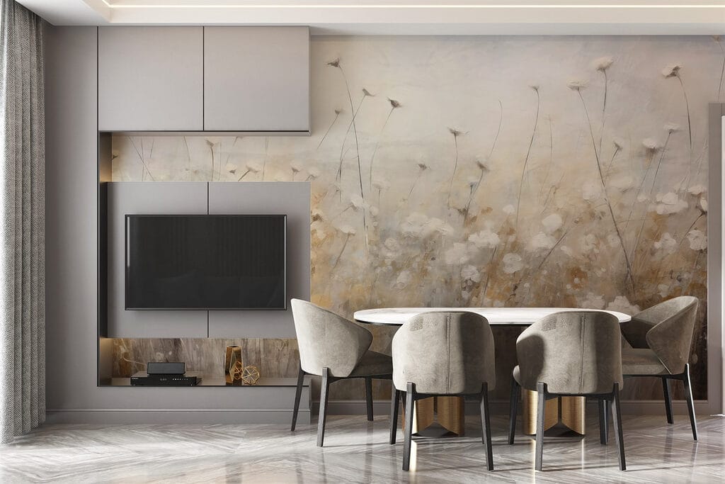 Fiori su steli leggeri — ambiente 4