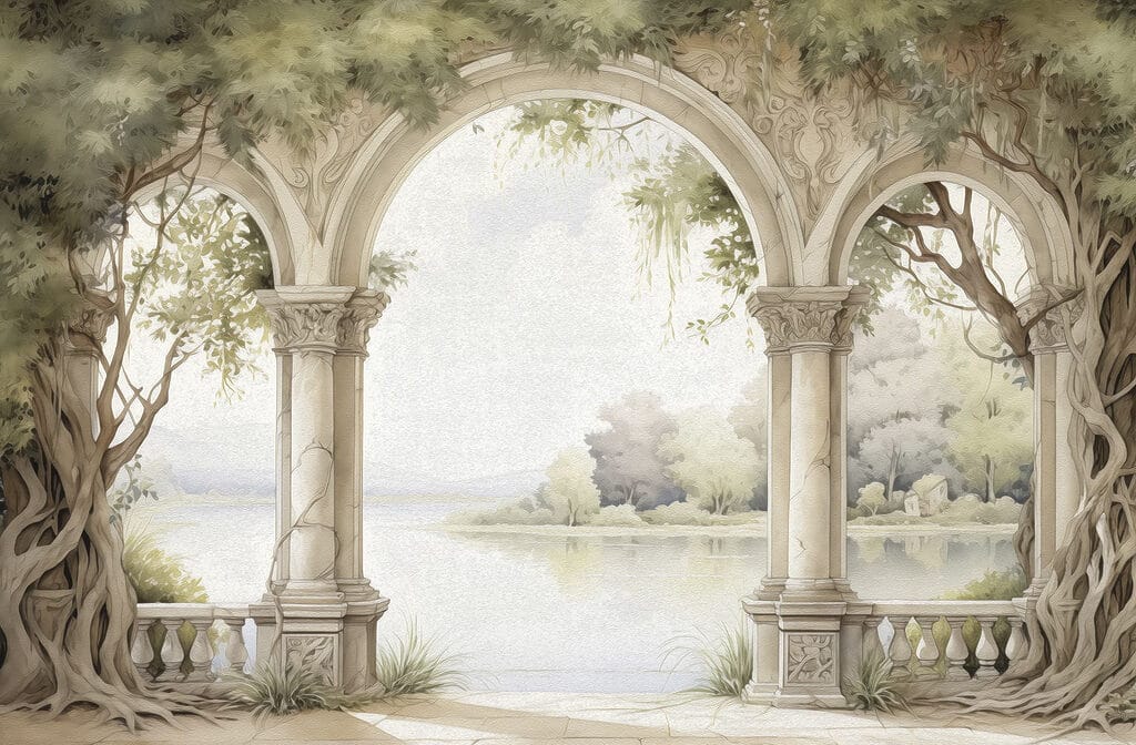 Arco sull’acqua quieta — design completo