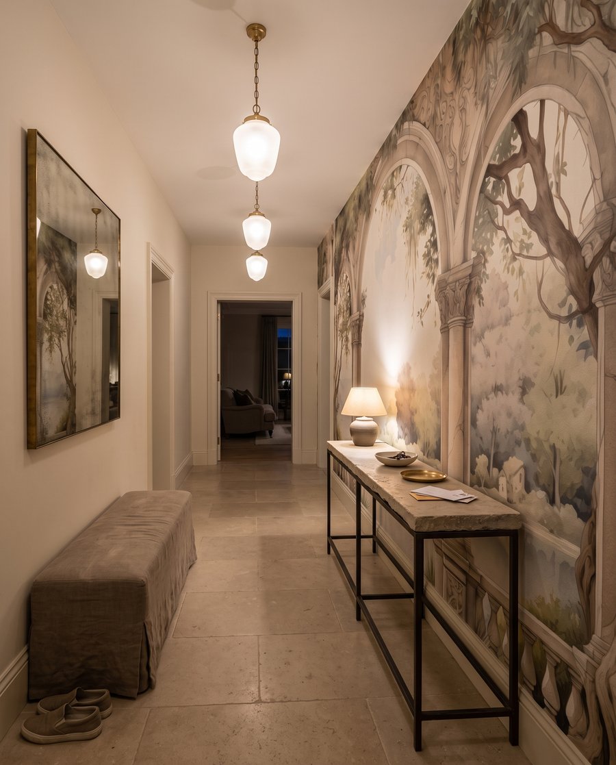 Arco sull’acqua quieta — ambiente 4