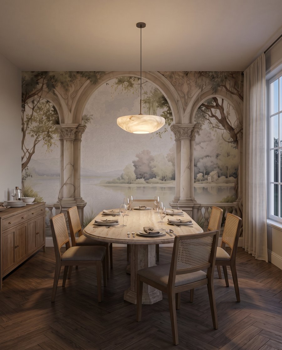 Arco sull’acqua quieta — ambiente 5