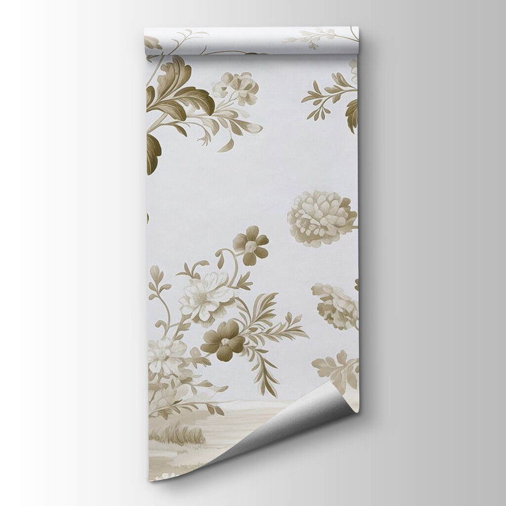 Uccelli blu e fiori — vista del prodotto