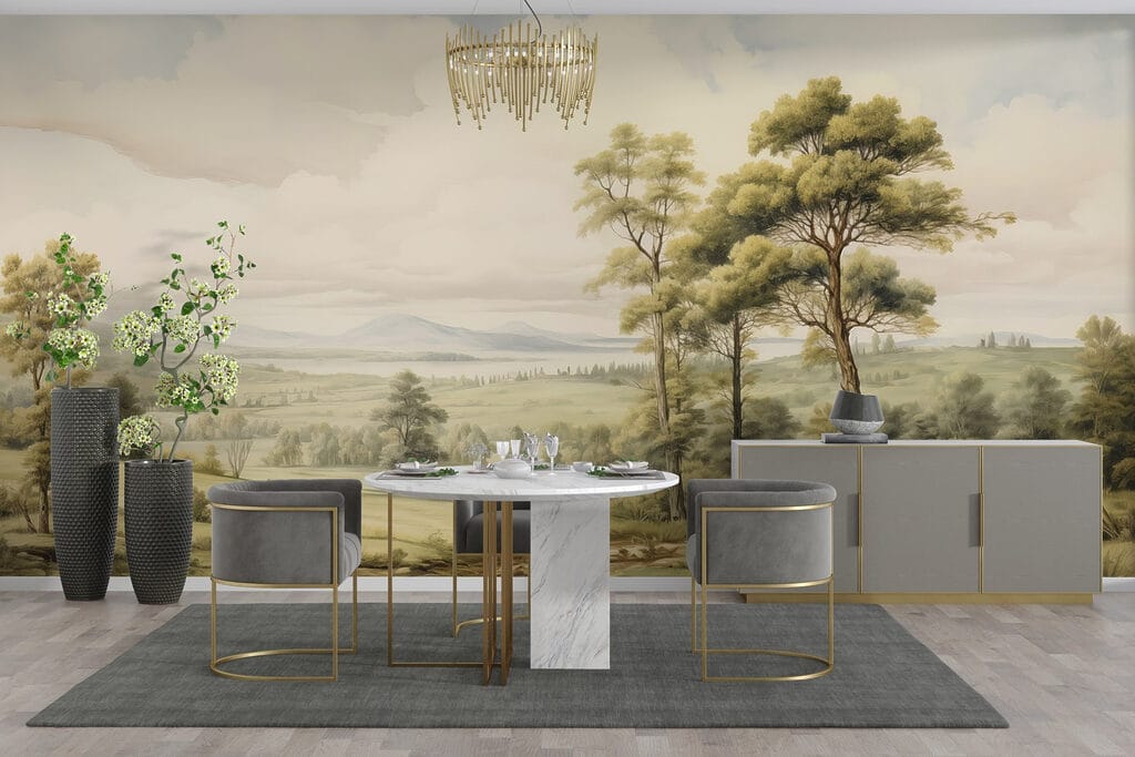 Alberi sopra valli aperte — ambiente 4