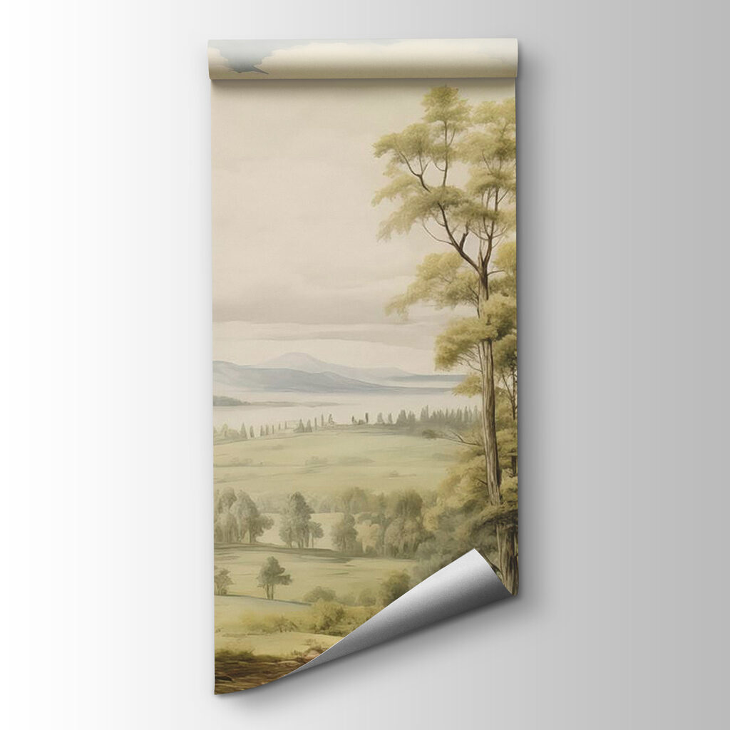 Alberi sopra valli aperte — vista del prodotto