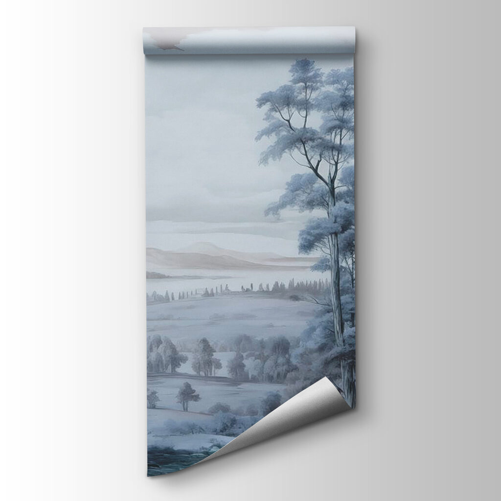 Alberi sopra valli aperte — vista del prodotto