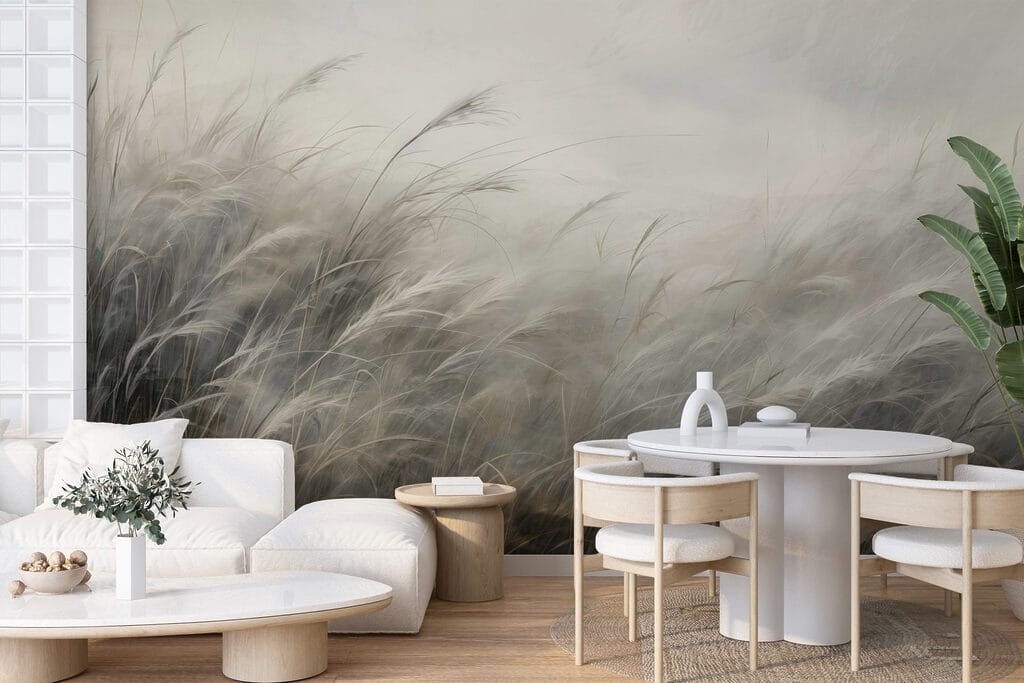 Erbe mosse nella nebbia — ambiente 3