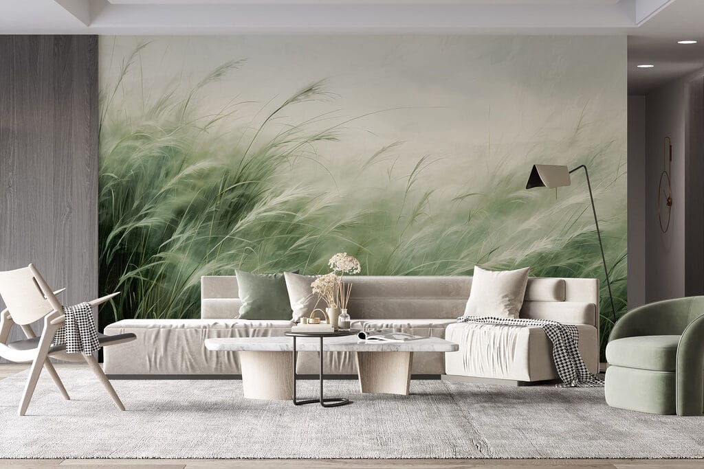Erbe mosse nella nebbia — ambiente 2