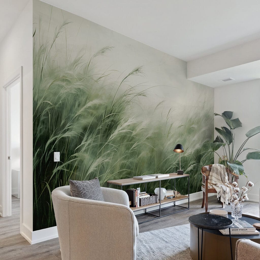 Erbe mosse nella nebbia — ambiente 3