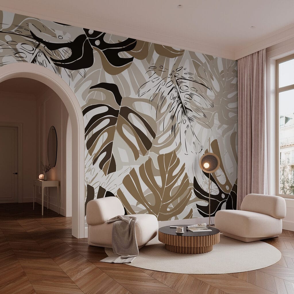 Foglie frastagliate verdi — ambiente 3