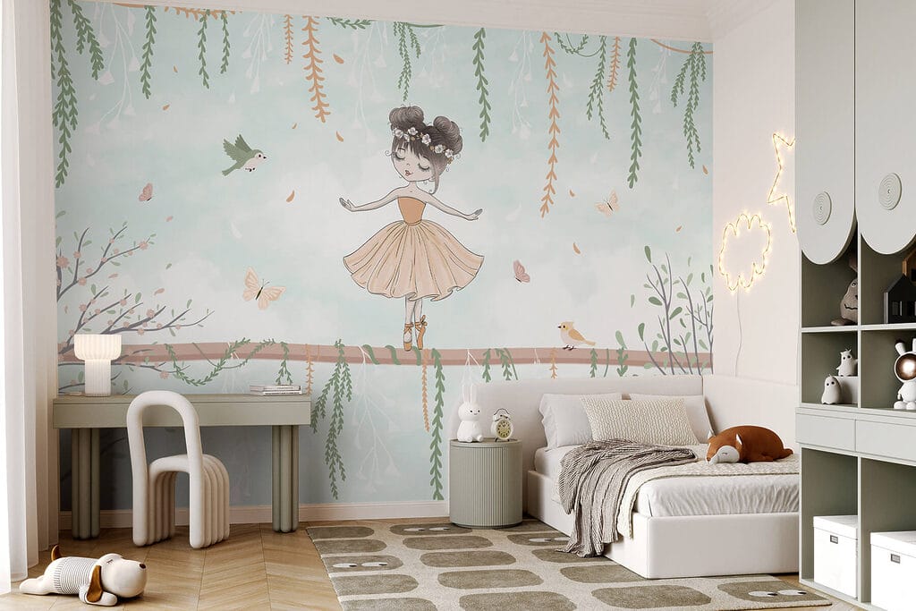 Ballerina su un ramo — ambiente 2