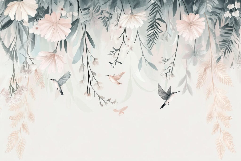 Colibrì tra i rami — design completo
