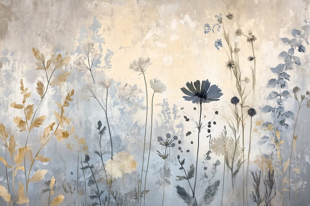 Fiori di campo delicati — design completo