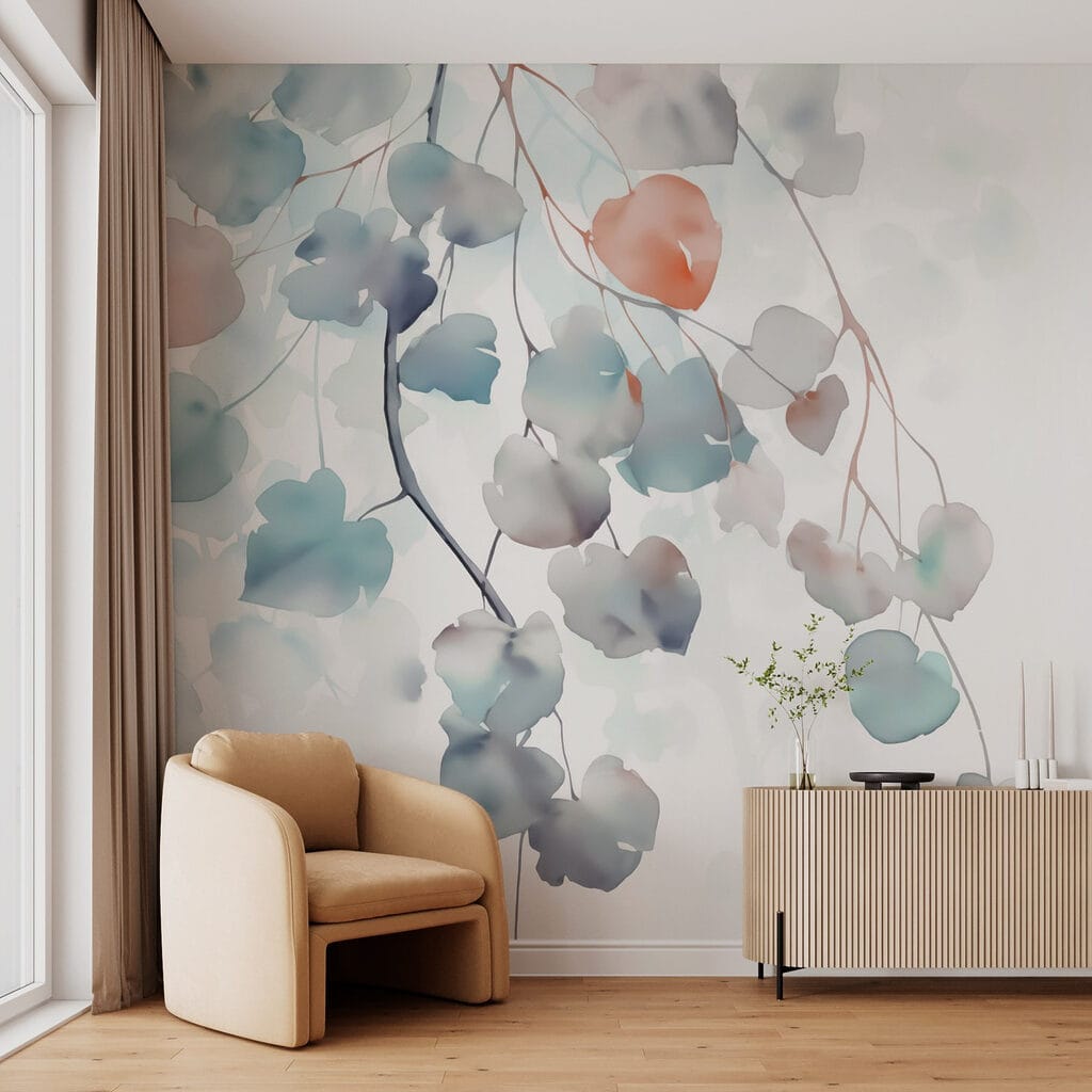 Foglie tonde sui rami — ambiente 1