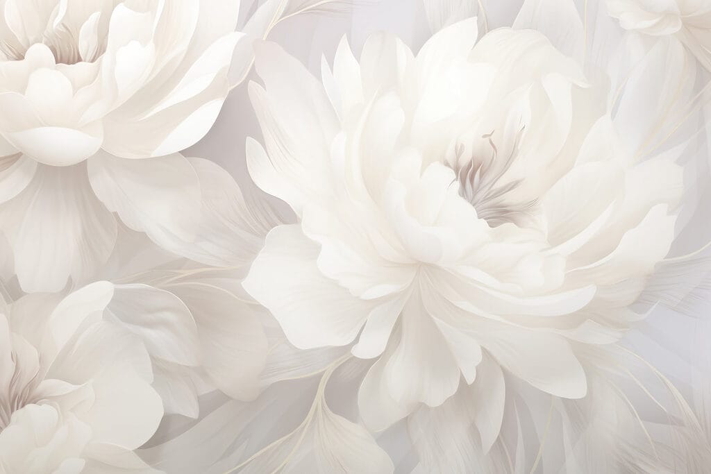 Petali di peonia — design completo