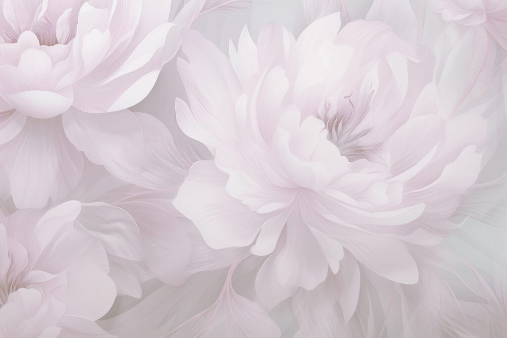 Petali di peonia — design completo