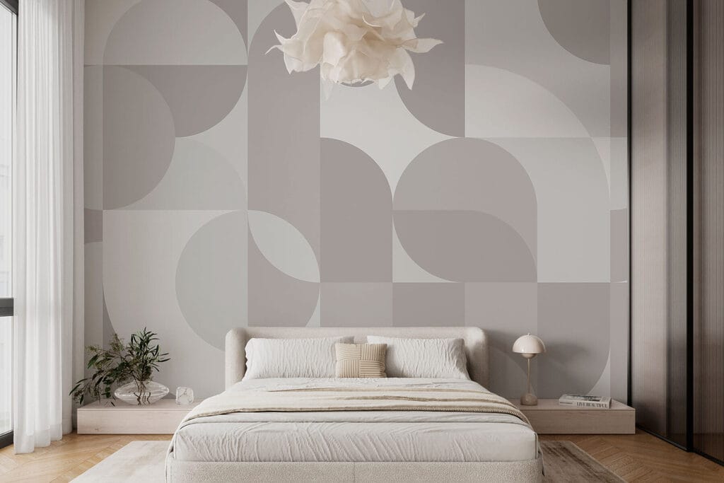 Forme geometriche ripetute in un ambiente