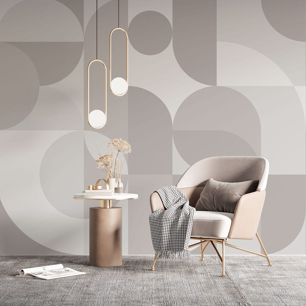Forme geometriche ripetute — ambiente 3