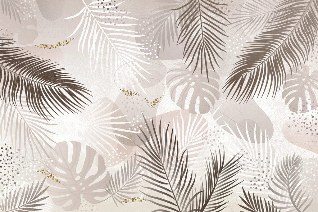 Foglie di palma stratificate — design completo