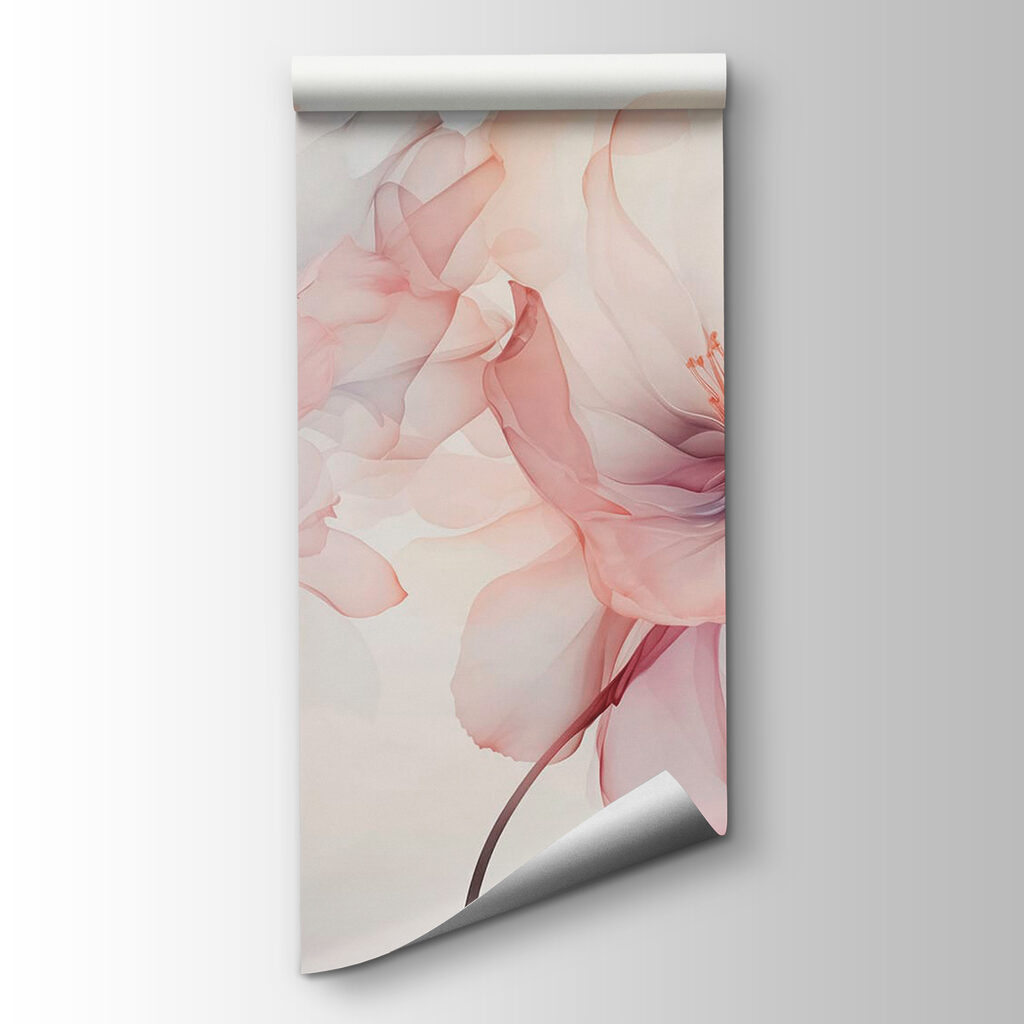 Fiori blu e rosa — vista del prodotto