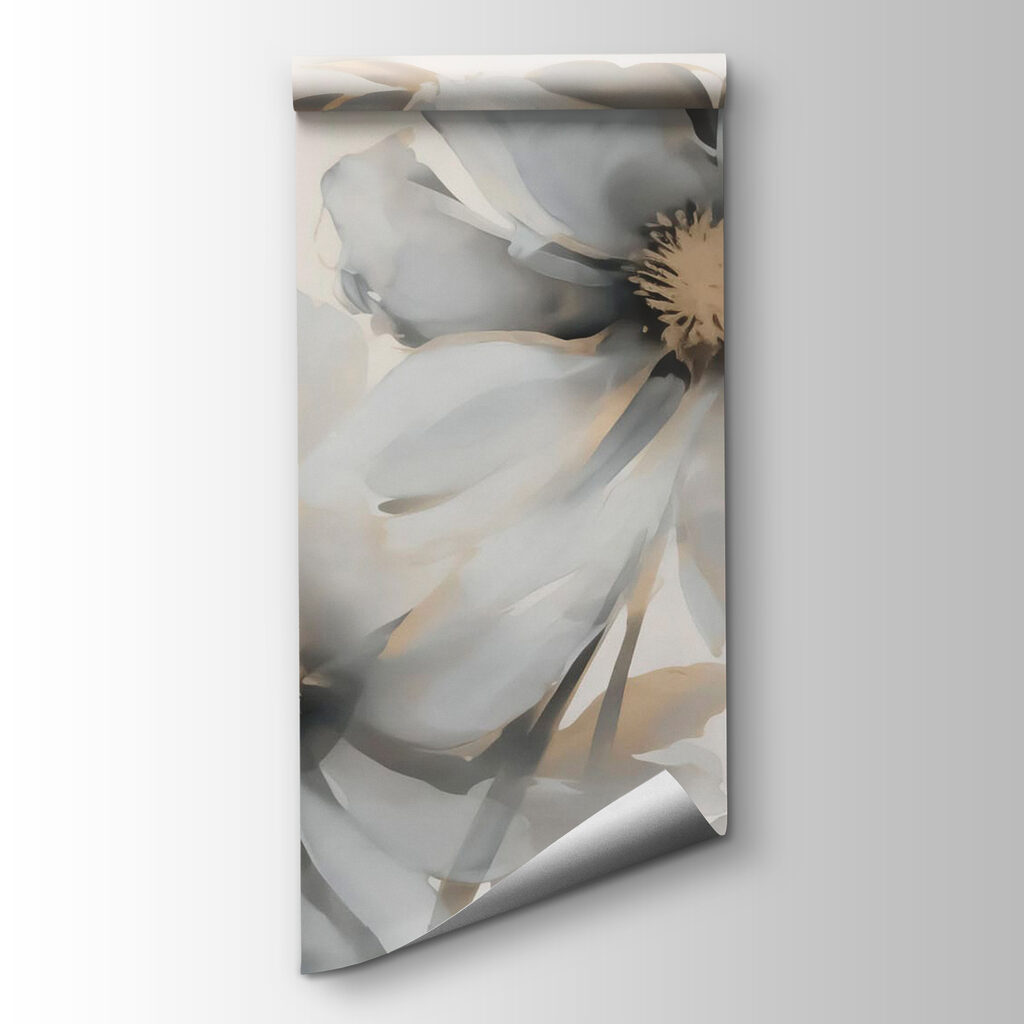 Fiori bianchi su colore — vista del prodotto