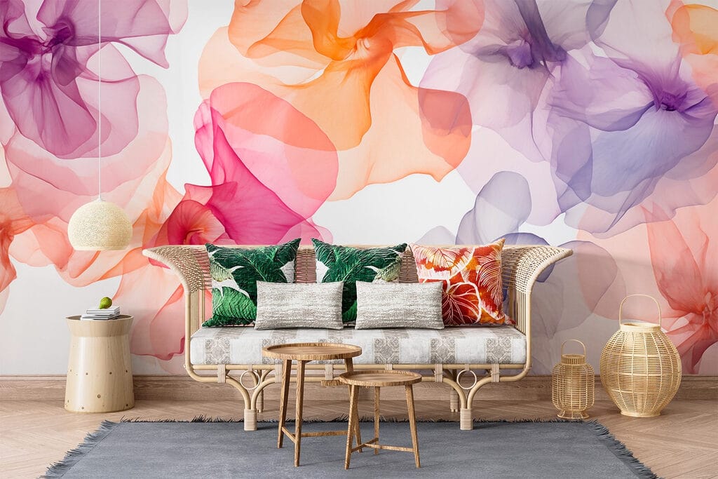 Rosa, arancio e viola — ambiente 2