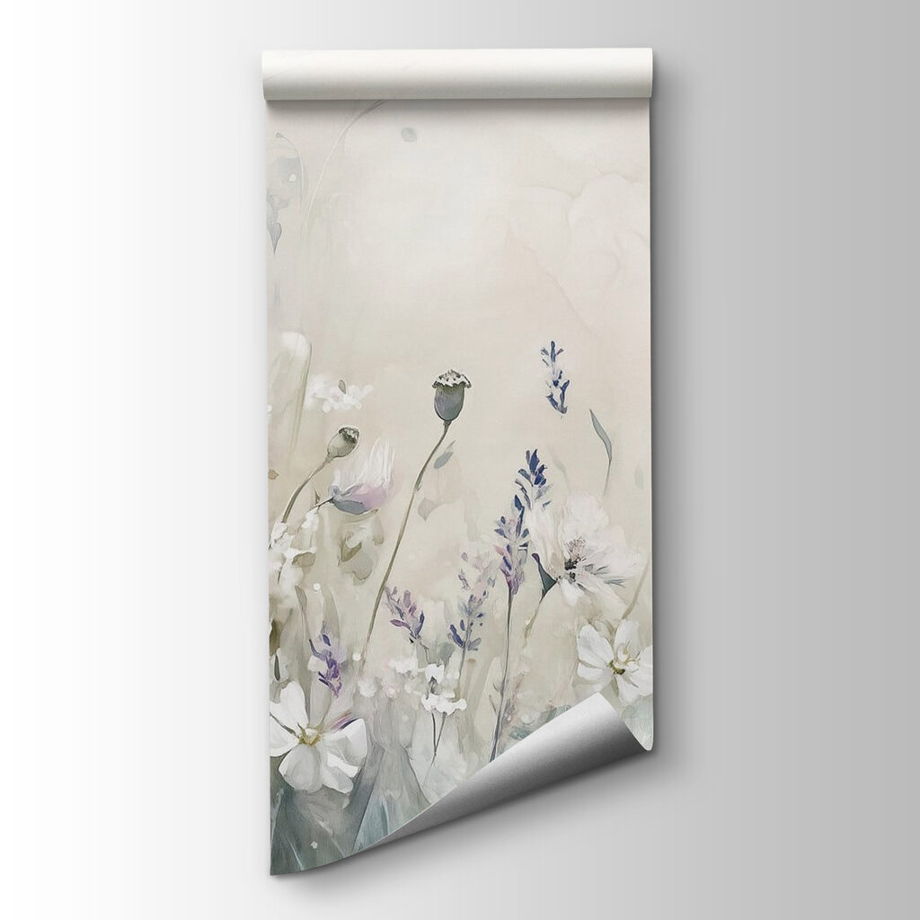 Prato di fiori lilla — vista del prodotto