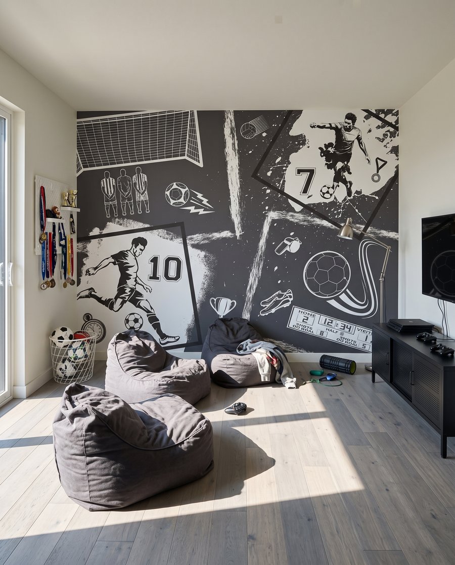 Collage di calcio — ambiente 1